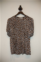 Animal Print A.L.C. T-Shirt, size M