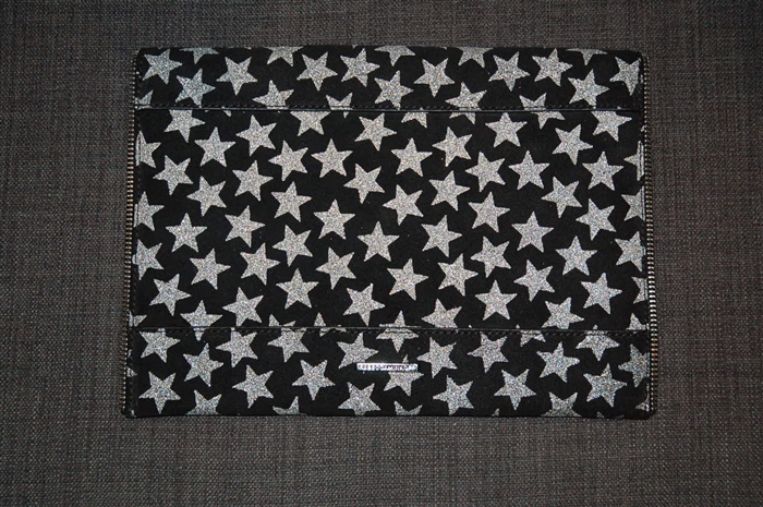 Black & Silver Rebecca Minkoff Clutch, size S