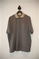 Geometric Valentino Polo, size XL