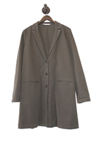 Basic Black Barena Coat, size 6