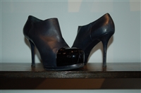 Navy Saint Laurent Booties, size 10