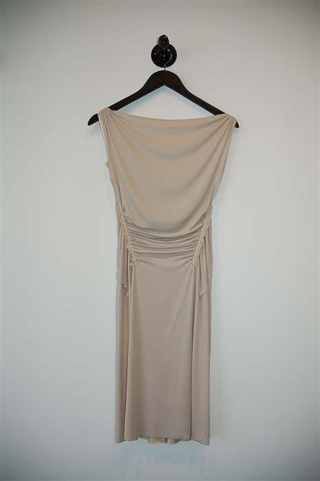 Pale Beige Costume National Jersey Dress, size 6