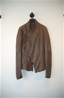 Mottled Brown Julius Leather Jacket, size L