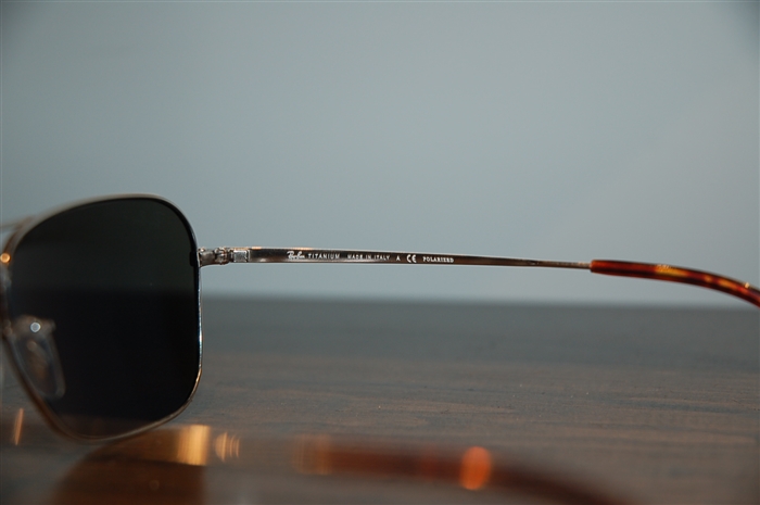 Titanium Ray Ban Sunglasses, size O/S