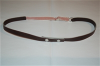 Espresso Prada Belt, size S