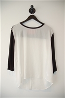 White & Black Luisa Cerano Pullover, size 8