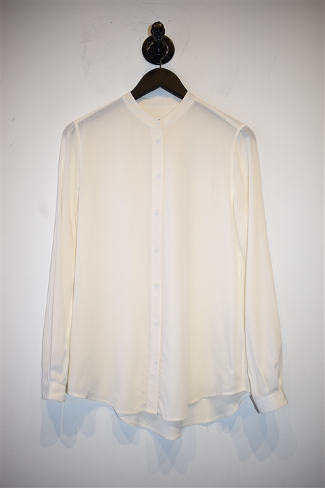 Cream Equipment Silk Shirt, size XS
