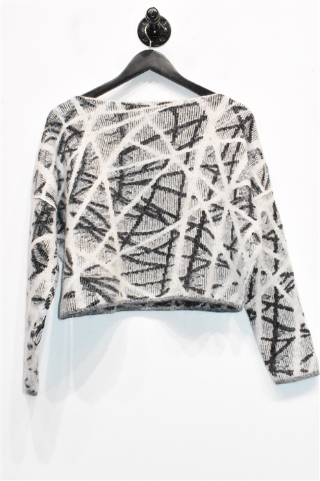Abstract Print Sarah Pacini Pullover, size O/S