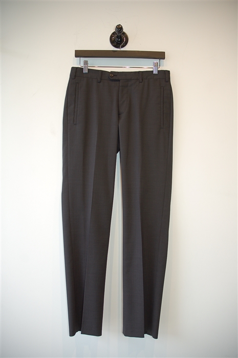 Charcoal Prada Two-Piece Suit, size 34