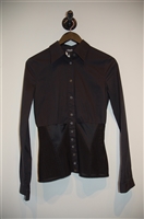 Basic Black D&G - Dolce & Gabbana Button Blouse, size S