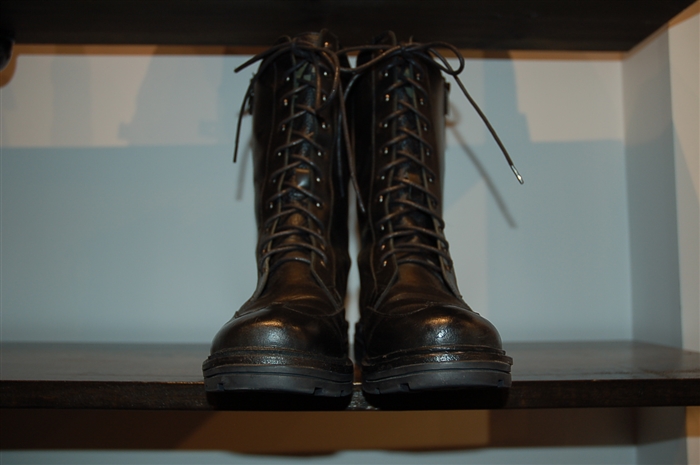 Black Leather Y-3 - Yohji Yamamoto Boots, size 6.5