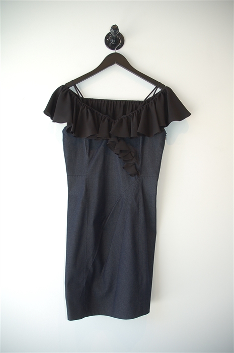 Dark Denim Moschino Cocktail Dress, size 6