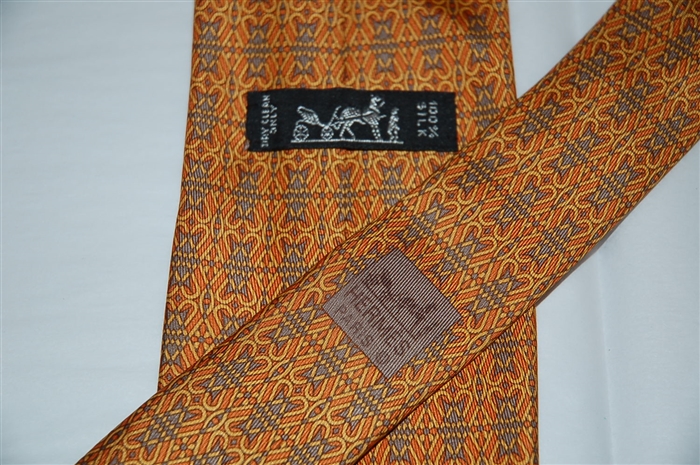 Geometric Hermes Tie, size O/S
