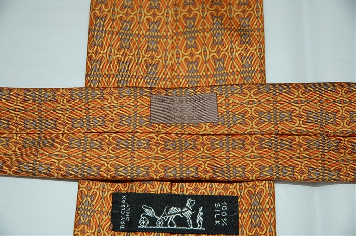 Geometric Hermes Tie, size O/S