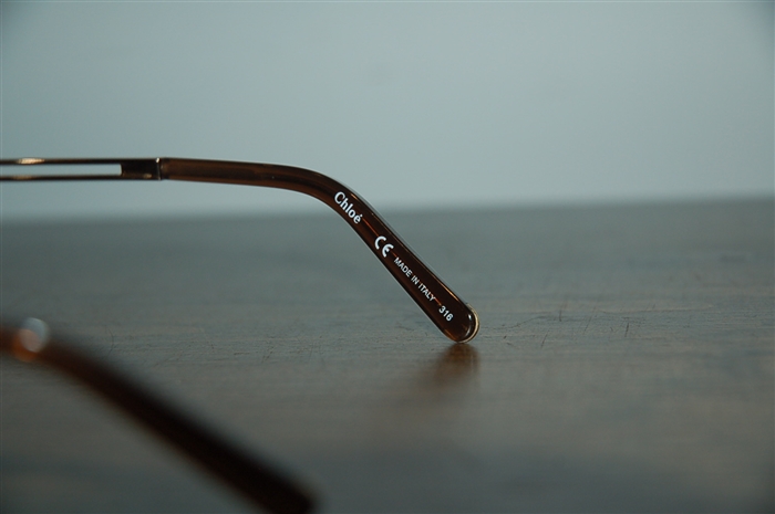 Gold Chloe Sunglasses, size O/S