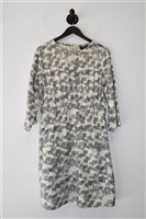 Off-White & Black A.P.C. Midi Dress, size M