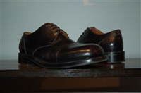 Black Leather Jil Sander Derby, size 9