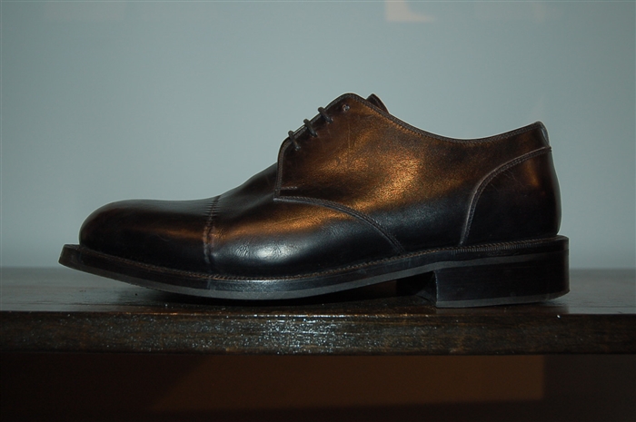 Black Leather Jil Sander Derby, size 9