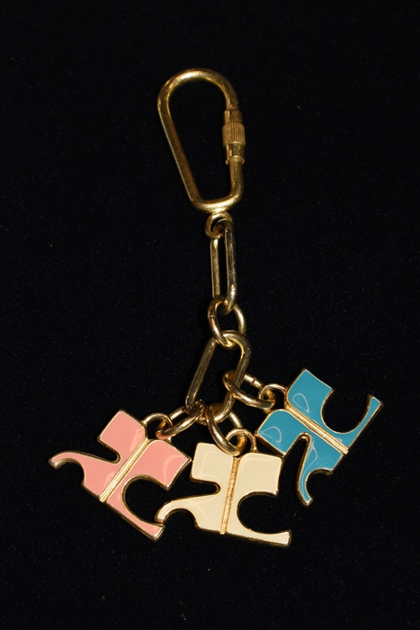 Gold Courreges - Vintage Key Ring, size O/S