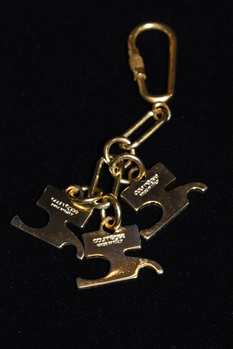 Gold Courreges - Vintage Key Ring, size O/S