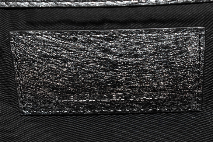 Metallic Silver Alexander Wang Satchel, size L