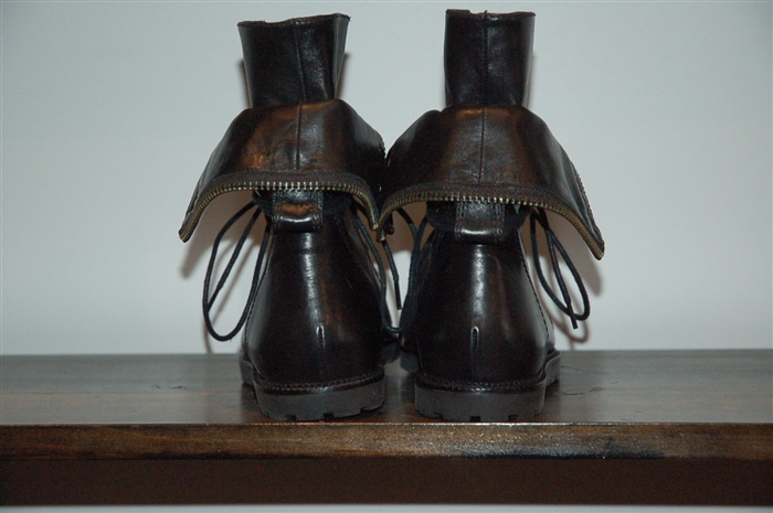 Black Leather Alexander Wang Boots, size 10
