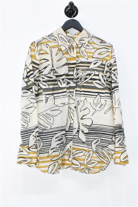 Print Luisa Cerano Button Shirt, size 12