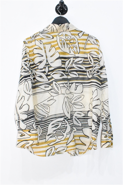 Print Luisa Cerano Button Shirt, size 12
