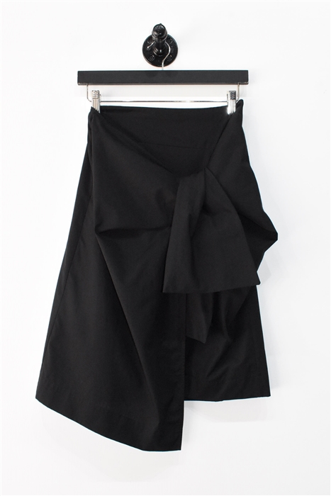 Basic Black Diane von Furstenberg Wrap Skirt, size 4