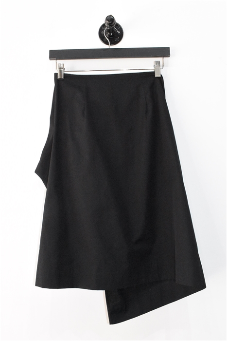 Basic Black Diane von Furstenberg Wrap Skirt, size 4