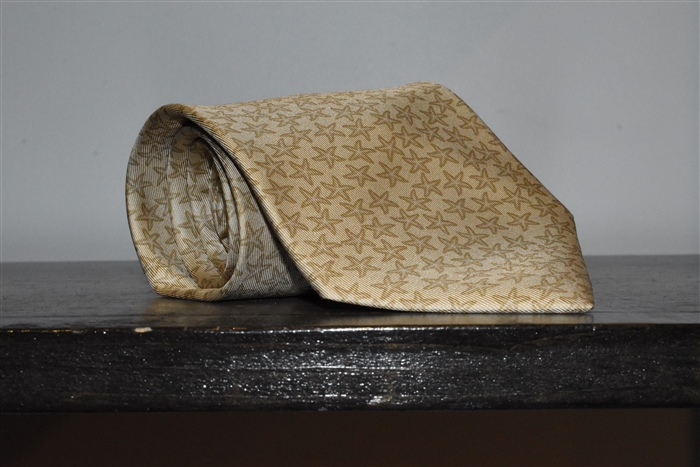 Beige Hermes Tie, size O/S