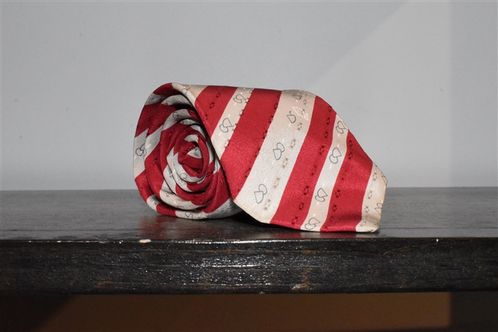 Red Stripe Christian Dior - Vintage Tie, size O/S