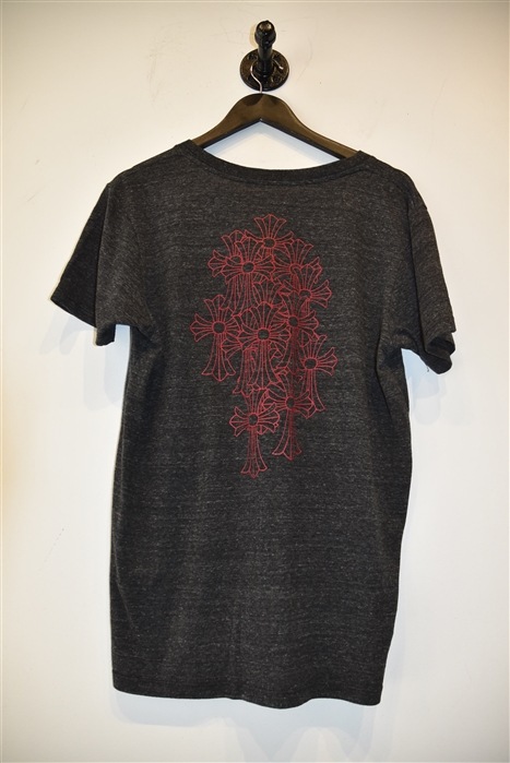 Dark Ash Chrome Hearts T-Shirt, size 2XL