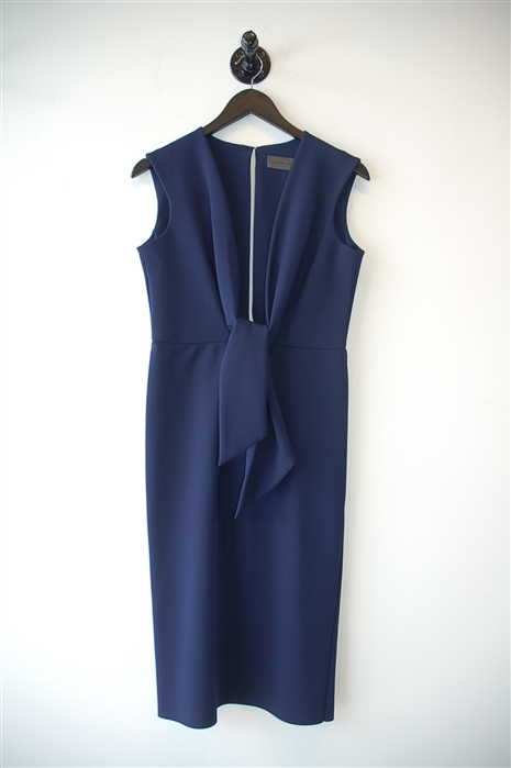 Navy Greta Constantine Sheath Dress, size L