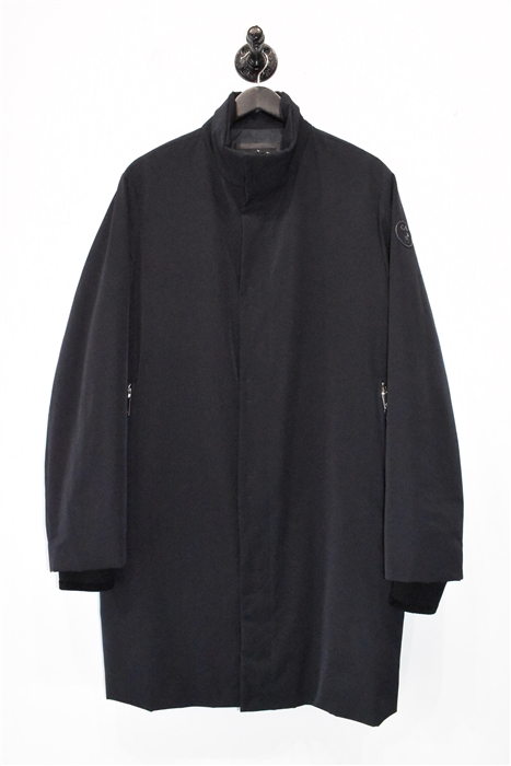 Navy Giorgio Armani Padded Coat, size L