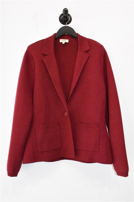 Dark Red L'Agence Blazer, size L