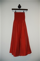 Rust Alberta Ferretti Midi Skirt, size M