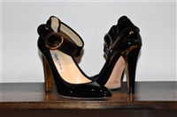 Black Patent Jimmy Choo Pumps, size 9