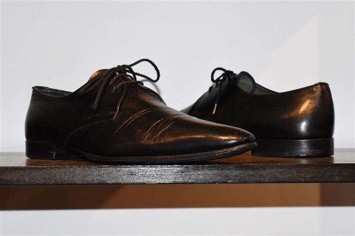 Black Leather Miu Miu Derby, size 9