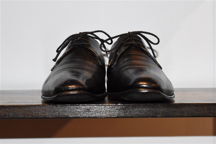 Black Leather Miu Miu Derby, size 9