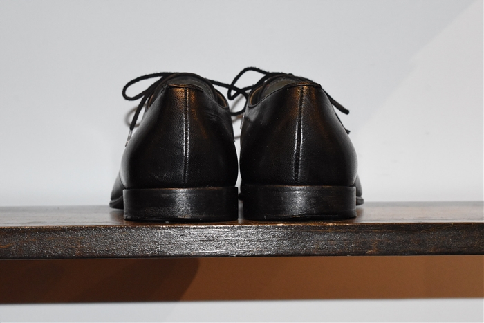 Black Leather Miu Miu Derby, size 9