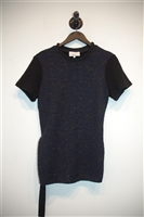 Black & Navy 3.1 Phillip Lim Short-Sleeved Top, size 6
