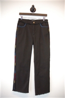 Black Etro Straight Leg Jean, size 29