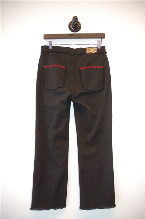 Black Etro Straight Leg Jean, size 29