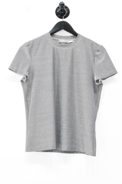 Silver Melange Emporio Armani T-Shirt, size 10