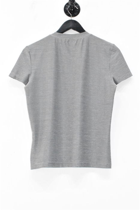 Silver Melange Emporio Armani T-Shirt, size 10