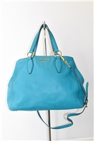 Vibrant Teal Miu Miu Tote, size L