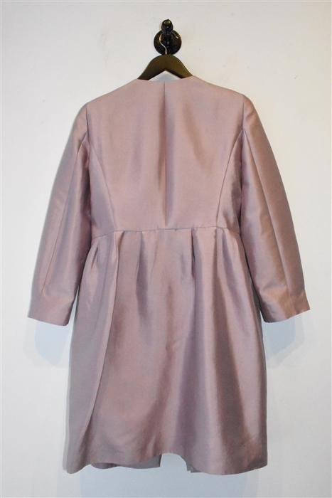 Dusty Rose Emporio Armani Dress Coat, size 10
