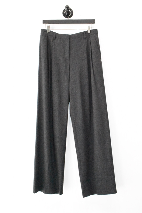 Charcoal Giorgio Armani Wide-Leg Trousers, size 8