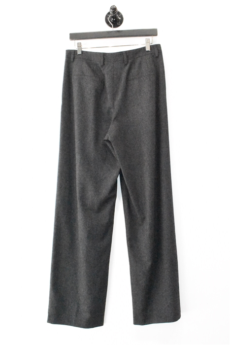 Charcoal Giorgio Armani Wide-Leg Trousers, size 8